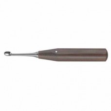 FiberGrip™ Volkmann Bone Curette Oval - Fig. 0000 Stainless Steel, 18.5 cm - 7 1/4"